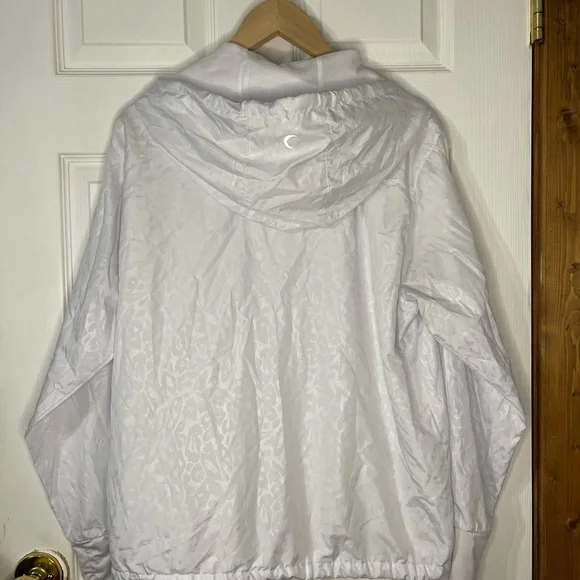 White Bomber Jacket - Picture 4 of 5